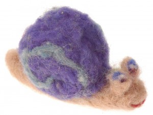 Felted Snail