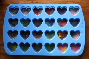 Cooled Love Crayons